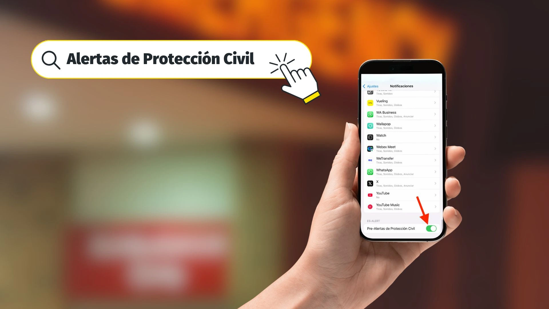 Alertas de Protección Civil