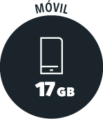 MÓVIL 17gb